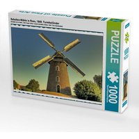 Scholten-Mühle in Rees, 1849, Turmholländer (Puzzle) von Calvendo Puzzle