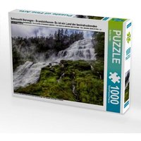 Sehnsucht Norwegen - Svandalsfossen- Es ist ein Land der beeindruckenden Wasserfälle (Puzzle) von Calvendo Puzzle
