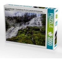 Sehnsucht Norwegen - Svandalsfossen- Es ist ein Land der beeindruckenden Wasserfälle (Puzzle) von Calvendo Puzzle