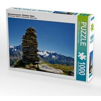Steinemonument - Zillertaler Alpen (Puzzle) von Calvendo Puzzle