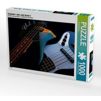 Stingray und Jazz Bass V (puzzle) von Calvendo Puzzle