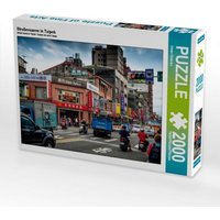 Straßenszene in Taipeh (Puzzle) von Calvendo Puzzle