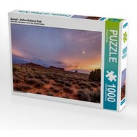 Sunset - Arches National Park (Puzzle) von Calvendo Puzzle