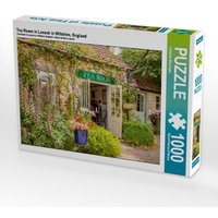 Tea Room in Lacock in Wiltshire, England (Puzzle) von Calvendo Puzzle