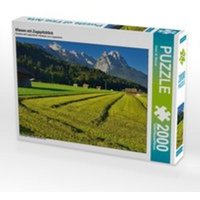 Wiesen mit Zugspitzblick (Puzzle) von Calvendo