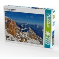 Zugspitze mit Gipfelkreuz (Puzzle) von Calvendo