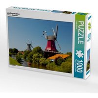 Zwillingsmühlen (Puzzle) von Calvendo Puzzle