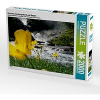 Zwischen Hardangerfjord und Bergen (Puzzle) von Calvendo Puzzle