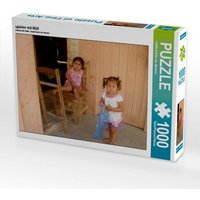 spielen mit Müll (Puzzle) von Calvendo Puzzle