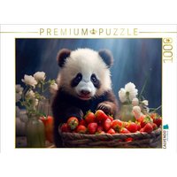 CALVENDO Puzzle ... und die Erdbeeren 1000 Teile Lege-Größe 64x48cm Foto-Puzzle für glückliche Stunden von Calvendo