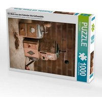 CALVENDO Puzzle Alte Kaffeemühle 1000 Teile Lege-Größe 480 x 640 cm Foto-Puzzle Bild von Ursula Klepper von Calvendo