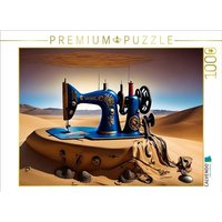 CALVENDO Puzzle Alte Nähmaschine 1000 Teile Lege-Größe 64x48cm Foto-Puzzle für glückliche Stunden von Calvendo