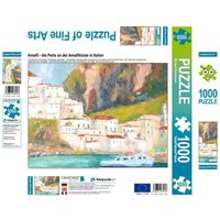 CALVENDO Puzzle Amalfi - die Perle an der Amalfiküste in Italien 1000 Teile Lege-Größe 640 x 480 cm Foto-Puzzle Bild von Michaela Schimmack von Calvendo