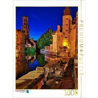 CALVENDO Puzzle Brügge, Rozenhoedkaai 1000 Teile Lege-Größe 64x48cm Foto-Puzzle für glückliche Stunden von Calvendo