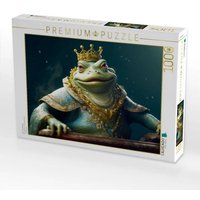 CALVENDO Puzzle Der Froschkönig 1000 Teile Lege-Größe 64x48cm Foto-Puzzle für glückliche Stunden CALVENDO Puzzle Der Froschkönig 1000 Teile Lege-Größe 64x48cm Foto-Puzzle für glückliche Stunden von Calvendo