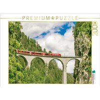 CALVENDO Puzzle Der Landwasser Viadukt 2000 Teile Lege-Größe 90x67cm Foto-Puzzle für glückliche Stunden von Calvendo