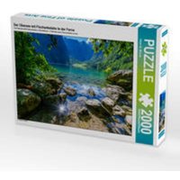 CALVENDO Puzzle Der Obersee mit Fischunkelalm in der Ferne 2000 Teile Lege-Größe 90 x 67 cm Foto-Puzzle Bild von Dieter-M. Wilczek von CALVENDO V