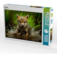 CALVENDO Puzzle Der Wolf 1000 Teile Lege-Größe 64x48cm Foto-Puzzle für glückliche Stunden CALVENDO Puzzle Der Wolf 1000 Teile Lege-Größe 64x48cm Foto-Puzzle für glückliche Stunden von Calvendo