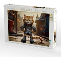 CALVENDO Puzzle Der gestiefelte Kater 1000 Teile Lege-Größe 64x48cm Foto-Puzzle für glückliche Stunden von Calvendo