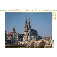 CALVENDO Puzzle Die Hofkirche von Dresden mit Blick vom Altstädter Elbufer. 1000 Teile Lege-Größe 64x48cm Foto-Puzzle für glückliche Stunden CALVENDO Puzzle Die Hofkirche von Dresden mit Blick vom Altstädter Elbufer. 1000 Teile Lege-Größe 64x48cm Foto-Puzzle für glückliche Stunden von Calvendo