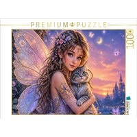 CALVENDO Puzzle Die Träumerfee - Zwischen Traum und Sternenlicht 1000 Teile Lege-Größe 64x48cm Foto-Puzzle für glückliche Stunden von Calvendo