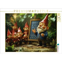CALVENDO Puzzle Die geheime Schule der Gartenzwerge 2000 Teile Lege-Größe 90x67cm Foto-Puzzle für glückliche Stunden CALVENDO Puzzle Die geheime Schule der Gartenzwerge 2000 Teile Lege-Größe 90x67cm Foto-Puzzle für glückliche Stunden von Calvendo