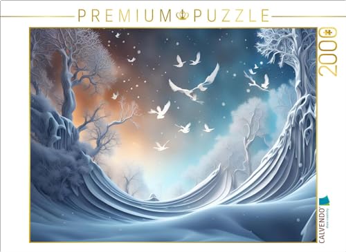 CALVENDO Puzzle EIN Motiv aus dem Kalender Vier Jahreszeiten Fraktale | 1000 Teile Lege-Größe 64 x 48 cm Foto-Puzzle für glückliche Stunden von CALVENDO