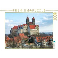 CALVENDO Puzzle Ein Motiv aus dem Kalender Altstadt Quedlinburg 1000 Teile Lege-Größe 64x48cm Foto-Puzzle für glückliche Stunden von Calvendo
