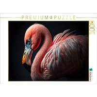 CALVENDO Puzzle Ein Motiv aus dem Kalender Porträts wilder Tiere 1000 Teile Lege-Größe 64x48cm Foto-Puzzle für glückliche Stunden von Calvendo