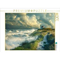 CALVENDO Puzzle Ein Motiv aus dem Kalender "Sturmwarnung an der Küste" 1000 Teile Lege-Größe 64x48cm Foto-Puzzle für glückliche Stunden CALVENDO Puzzle Ein Motiv aus dem Kalender "Sturmwarnung an der Küste" 1000 Teile Lege-Größe 64x48cm Foto-Puzzle für glückliche Stunden von Calvendo