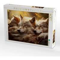 CALVENDO Puzzle Ein Motiv aus dem Kalender "Wenn sie schlafen" 1000 Teile Lege-Größe 64x48cm Foto-Puzzle für glückliche Stunden von Calvendo