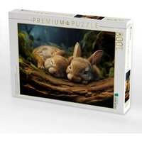 CALVENDO Puzzle Ein Motiv aus dem Kalender "Wenn sie schlafen" 1000 Teile Lege-Größe 64x48cm Foto-Puzzle für glückliche Stunden von Calvendo