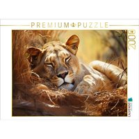 CALVENDO Puzzle Ein Motiv aus dem Kalender "Wenn sie schlafen" 2000 Teile Lege-Größe 90x67cm Foto-Puzzle für glückliche Stunden von Calvendo