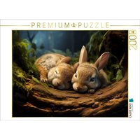 CALVENDO Puzzle Ein Motiv aus dem Kalender "Wenn sie schlafen" 2000 Teile Lege-Größe 90x67cm Foto-Puzzle für glückliche Stunden von Calvendo