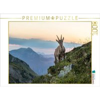 CALVENDO Puzzle Erwachen in den Bergen 1000 Teile Lege-Größe 64x48cm Foto-Puzzle für glückliche Stunden von Calvendo