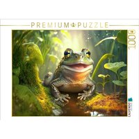 CALVENDO Puzzle Frosch 1000 Teile Lege-Größe 64x48cm Foto-Puzzle für glückliche Stunden von Calvendo