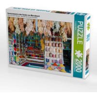 CALVENDO Puzzle Gewürzstand in den Souks von Marrakesch 2000 Teile Lege-Größe 90 x 67 cm Foto-Puzzle Bild von Christian Müller von CALVENDO V