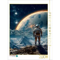 CALVENDO Puzzle Gipfelstürmer - Astronaut auf dem Gipfel eines fremden Berges 2000 Teile Lege-Größe 90x67cm Foto-Puzzle für glückliche Stunden CALVENDO Puzzle Gipfelstürmer - Astronaut auf dem Gipfel eines fremden Berges 2000 Teile Lege-Größe 90x67cm Foto-Puzzle für glückliche Stunden von Calvendo