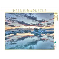 CALVENDO Puzzle Jökulsárlón 1000 Teile Lege-Größe 64x48cm Foto-Puzzle für glückliche Stunden von Calvendo