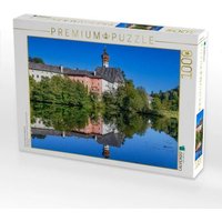 CALVENDO Puzzle Kloster Höglwörth, Höglwörth 1000 Teile Lege-Größe 64x48cm Foto-Puzzle für glückliche Stunden von Calvendo