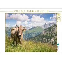 CALVENDO Puzzle Kuh am Fellhorn 1000 Teile Lege-Größe 64x48cm Foto-Puzzle für glückliche Stunden CALVENDO Puzzle Kuh am Fellhorn 1000 Teile Lege-Größe 64x48cm Foto-Puzzle für glückliche Stunden von Calvendo