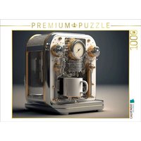 CALVENDO Puzzle Moderne Kaffeemaschine 1000 Teile Lege-Größe 64x48cm Foto-Puzzle für glückliche Stunden von Calvendo