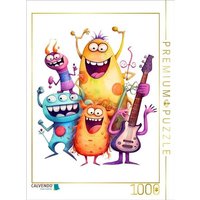 CALVENDO Puzzle Monsterkapelle spielt auf 1000 Teile Lege-Größe 64x48cm Foto-Puzzle für glückliche Stunden CALVENDO Puzzle Monsterkapelle spielt auf 1000 Teile Lege-Größe 64x48cm Foto-Puzzle für glückliche Stunden von Calvendo