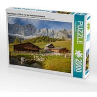 CALVENDO Puzzle Neustattalm (1.530 m) vor der Dachstein-Südwand 2000 Teile Lege-Größe 90 x 67 cm Foto-Puzzle Bild von Christian Müringer von CALVENDO V