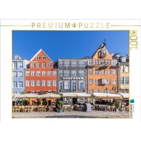 CALVENDO Puzzle Nyhavn Uferpromenade 1000 Teile Lege-Größe 64x48cm Foto-Puzzle für glückliche Stunden von Calvendo