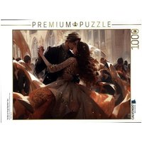CALVENDO Puzzle Pärchen im Manga Style beim Tanz 1000 Teile Lege-Größe 64x48cm Foto-Puzzle für glückliche Stunden CALVENDO Puzzle Pärchen im Manga Style beim Tanz 1000 Teile Lege-Größe 64x48cm Foto-Puzzle für glückliche Stunden von Calvendo