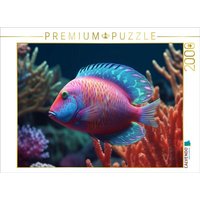 CALVENDO Puzzle Papageifisch 2000 Teile Lege-Größe 90x67cm Foto-Puzzle für glückliche Stunden CALVENDO Puzzle Papageifisch 2000 Teile Lege-Größe 90x67cm Foto-Puzzle für glückliche Stunden von Calvendo