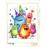 CALVENDO Puzzle Partymonster zum Neujahr 1000 Teile Lege-Größe 64x48cm Foto-Puzzle für glückliche Stunden CALVENDO Puzzle Partymonster zum Neujahr 1000 Teile Lege-Größe 64x48cm Foto-Puzzle für glückliche Stunden von Calvendo