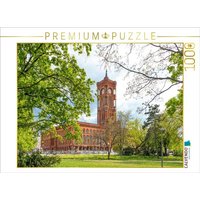 CALVENDO Puzzle Rotes Rathaus 1000 Teile Lege-Größe 64x48cm Foto-Puzzle für glückliche Stunden von Calvendo