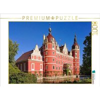 CALVENDO Puzzle Schloss Muskau im Fürst-Pückler-Park in Bad Muskau 1000 Teile Lege-Größe 64x48cm Foto-Puzzle für glückliche Stunden von Calvendo